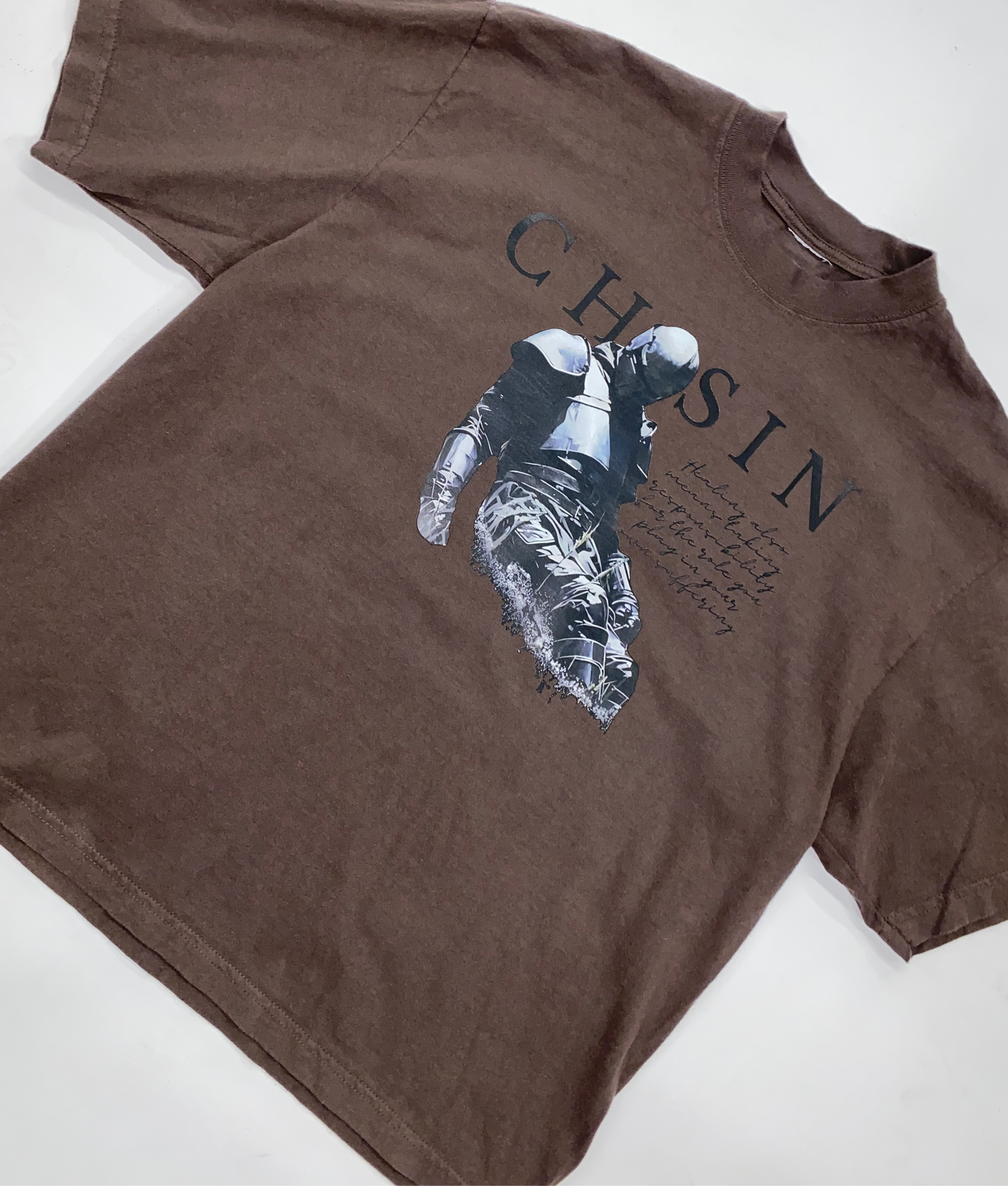 Men Chosin Label Child Of God Oversize Tee