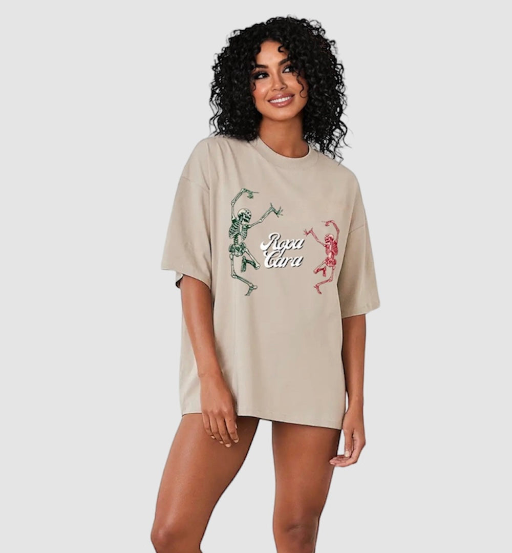 Men Chosin Label Ropa Cara Oversize Tee