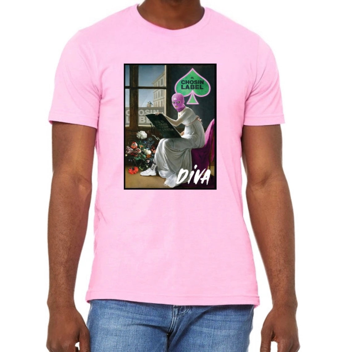 Men CHOSIN LABEL Diva T-shirt