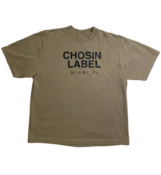 Men Chosin Label Miami Oversize Tee