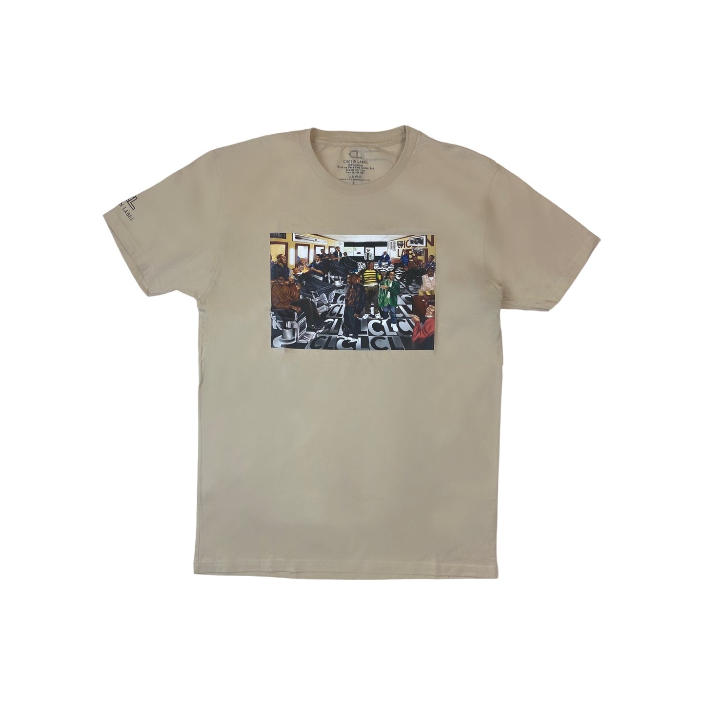 Men Chosin Label Barber T-Shirt