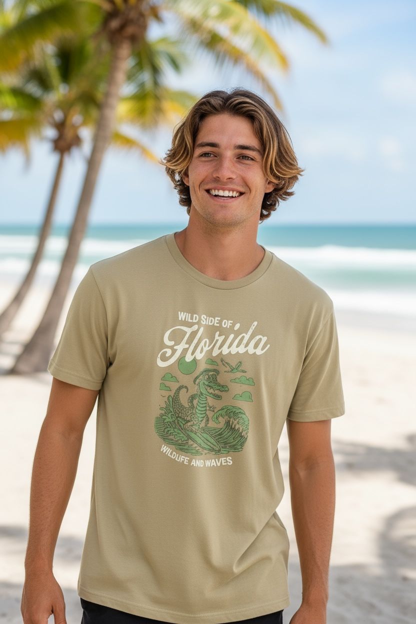 CHOSIN LABEL Gator Surf Tee