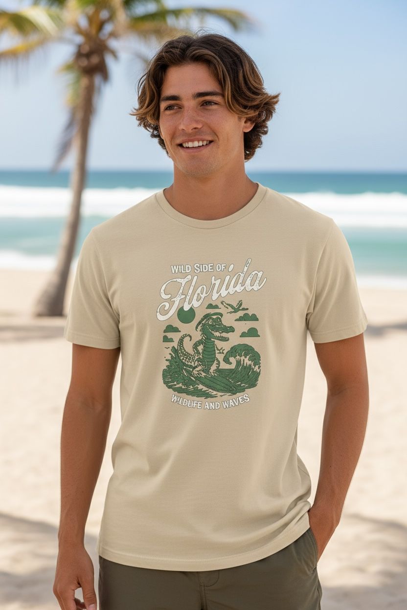 CHOSIN LABEL Gator Surf Tee