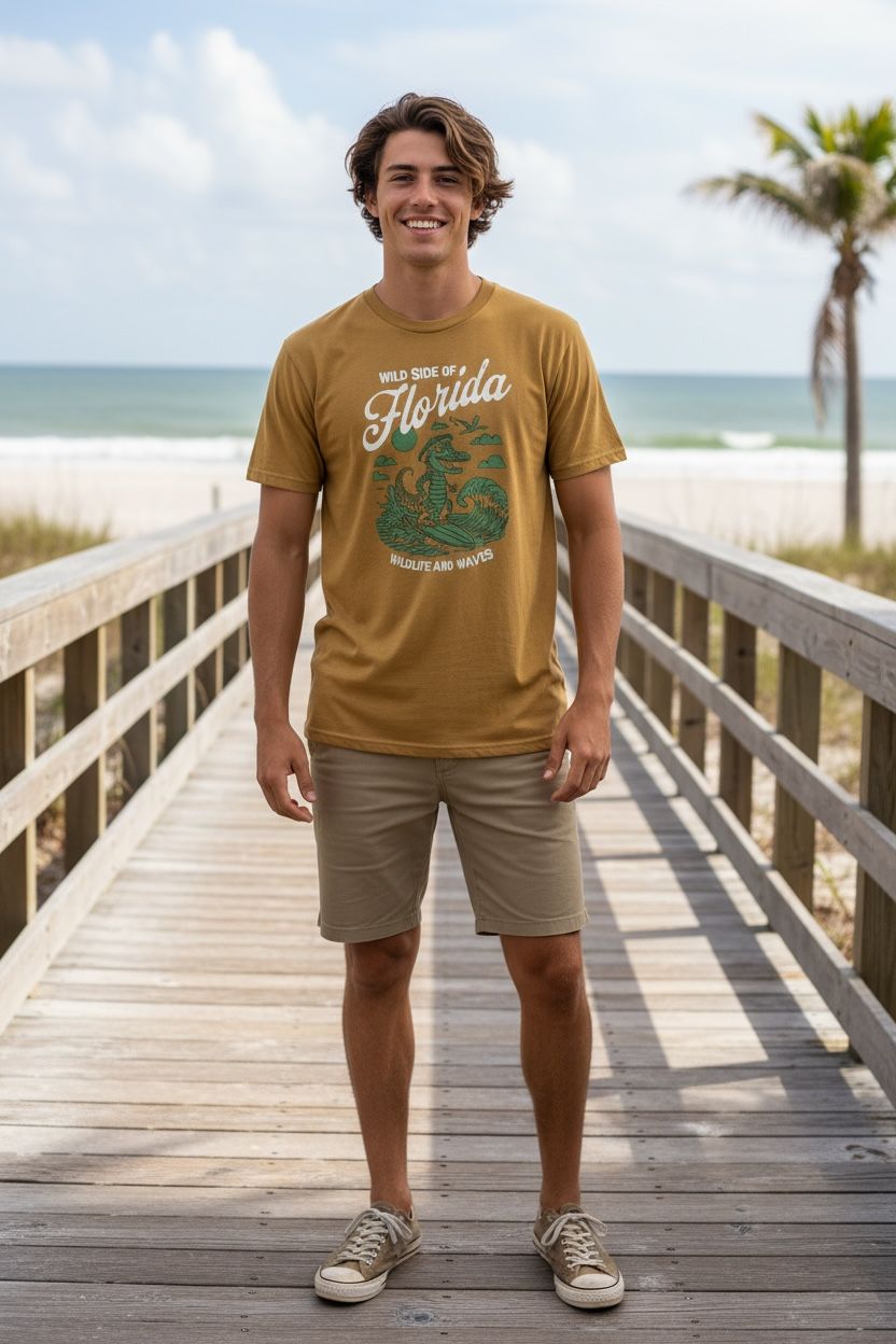 CHOSIN LABEL Gator Surf Tee