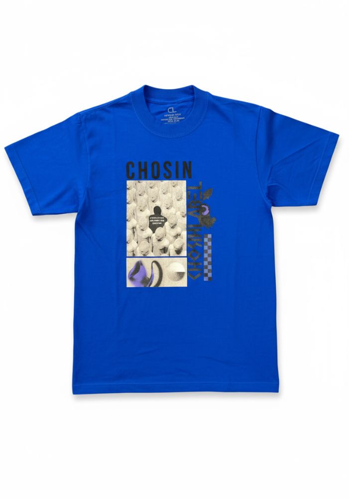 Men Chosin Label Inner Battle Oversize Tee